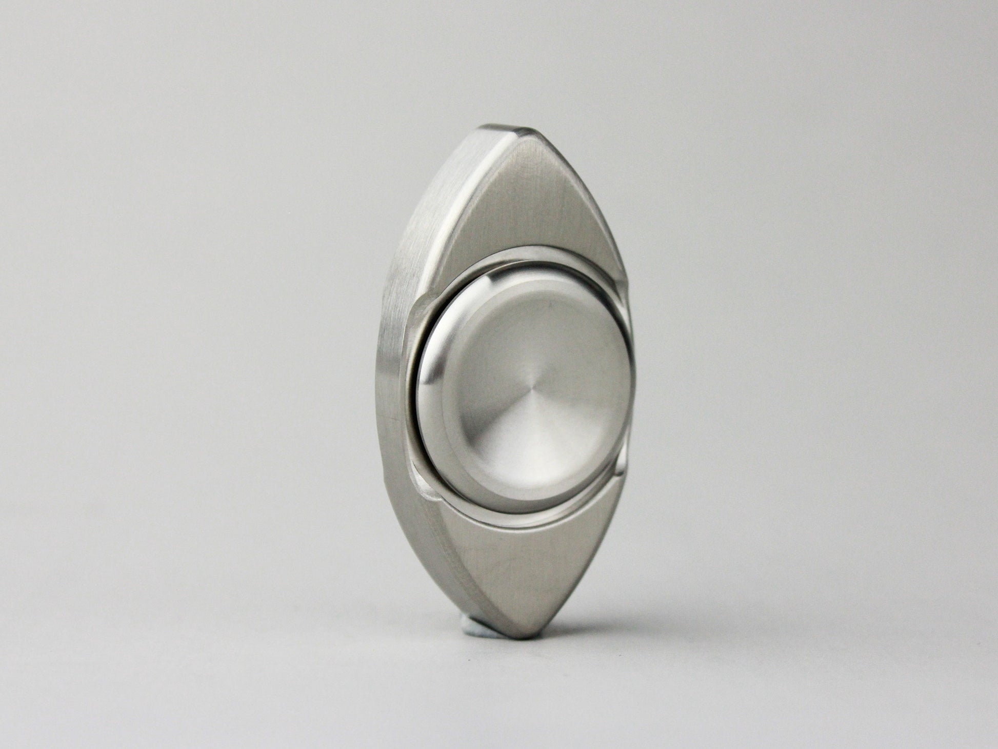 Micro Leaf Fidget Spinner - Stainless Steel