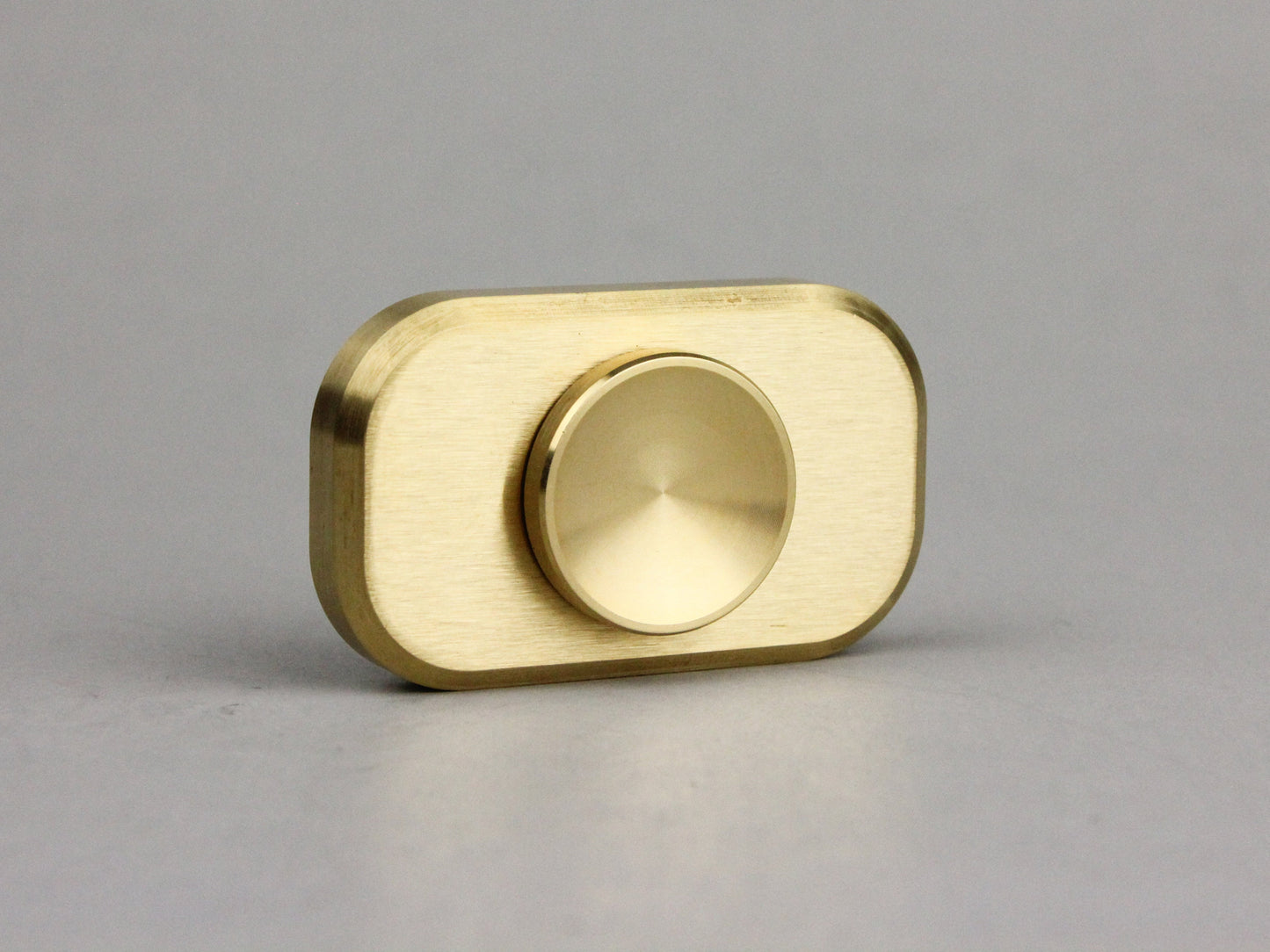 Bit - mini fidget spinner - silver, black, blue, or brass