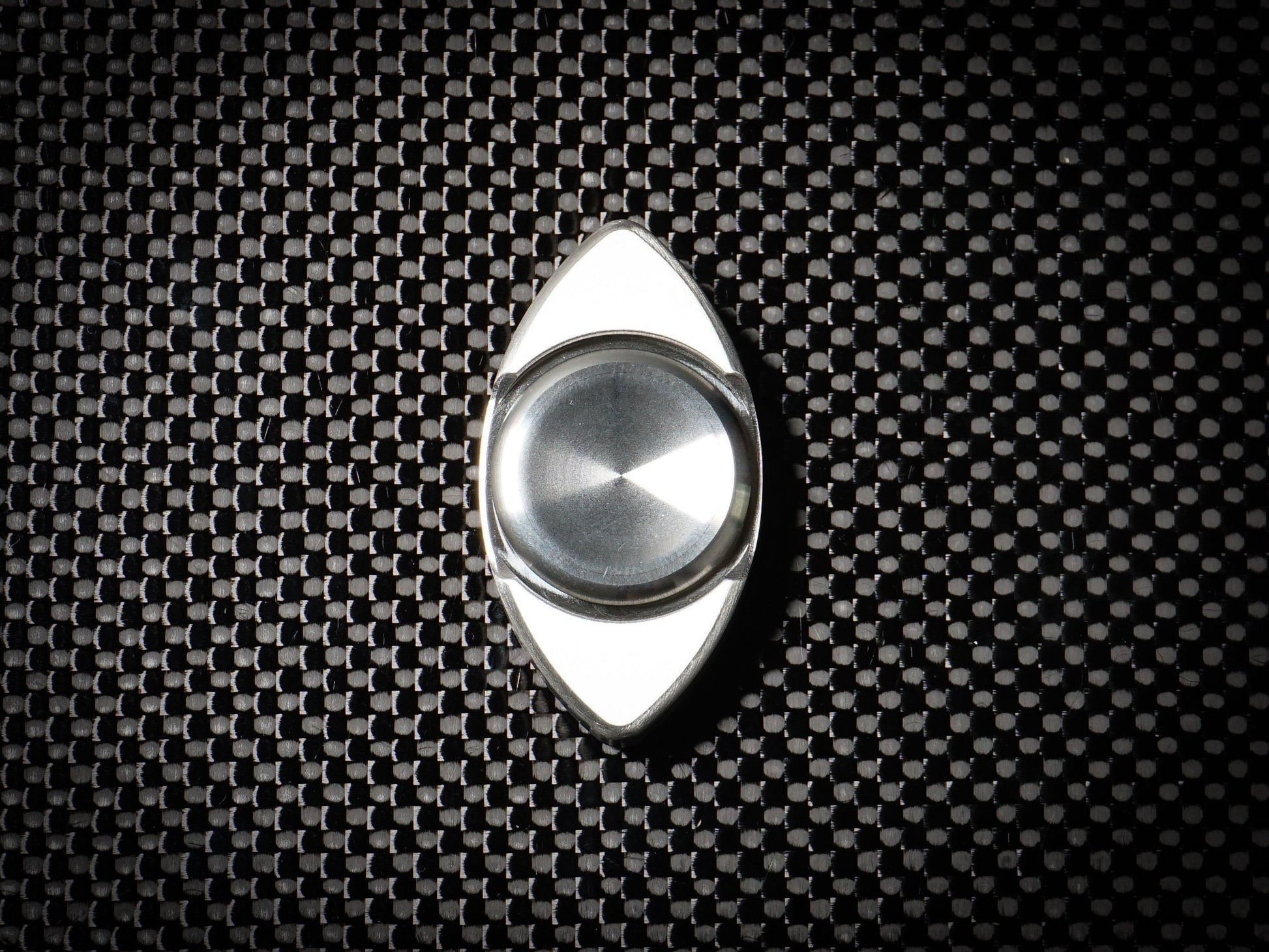 Micro Leaf Fidget Spinner - Stainless Steel