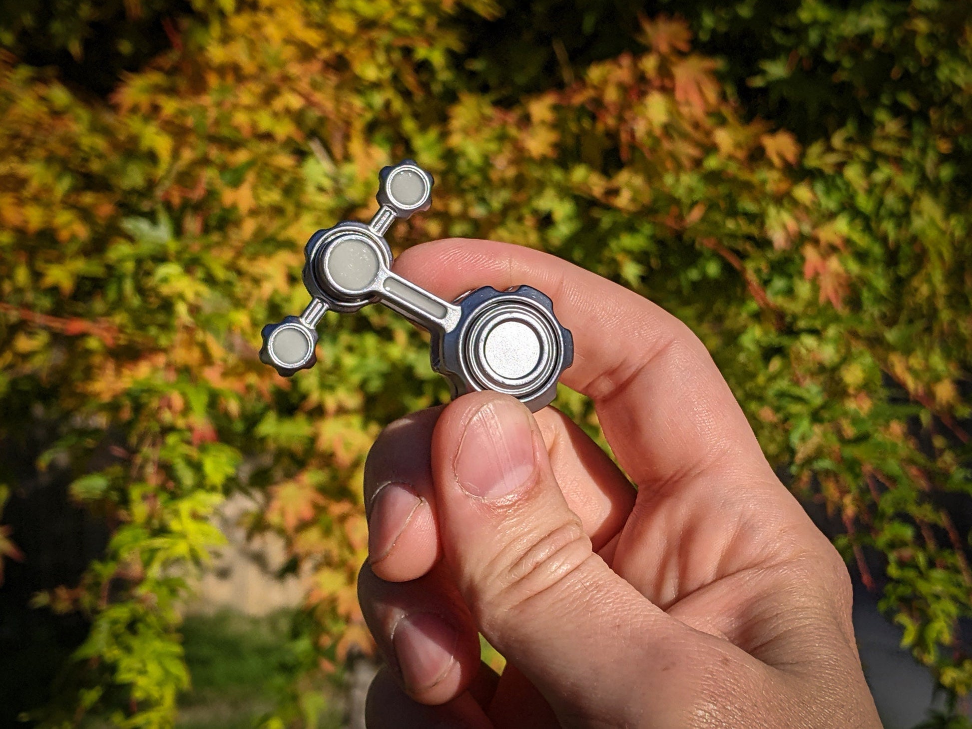 Dragonfly Double-Pendulum fidget spinner, metal gear pendulum fidget spinner