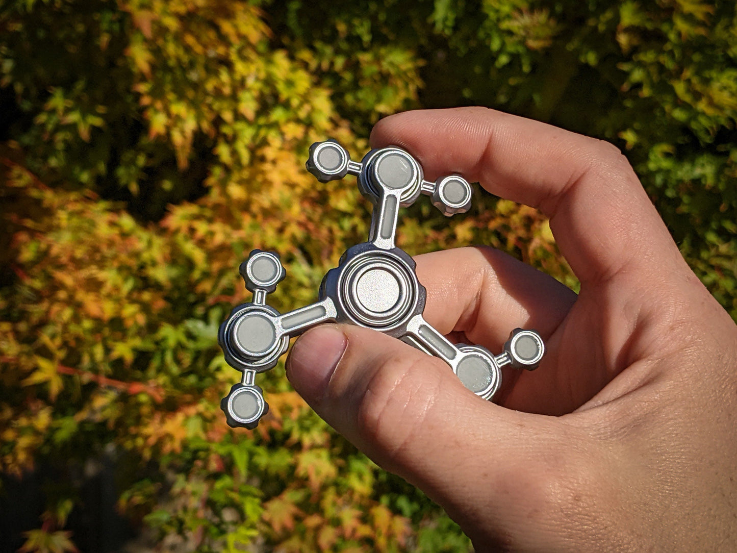 Dragonfly Triple Double Pendulum fidget spinner, wacky metal gear pendulum fidget spinner