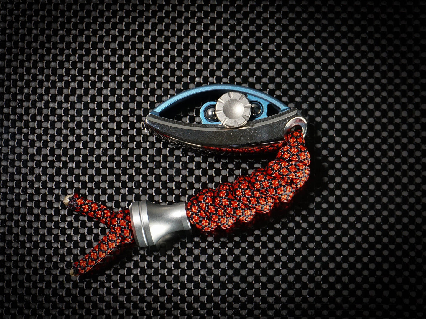 Lucky fish keychain, fidget slider and fidget spinner combo