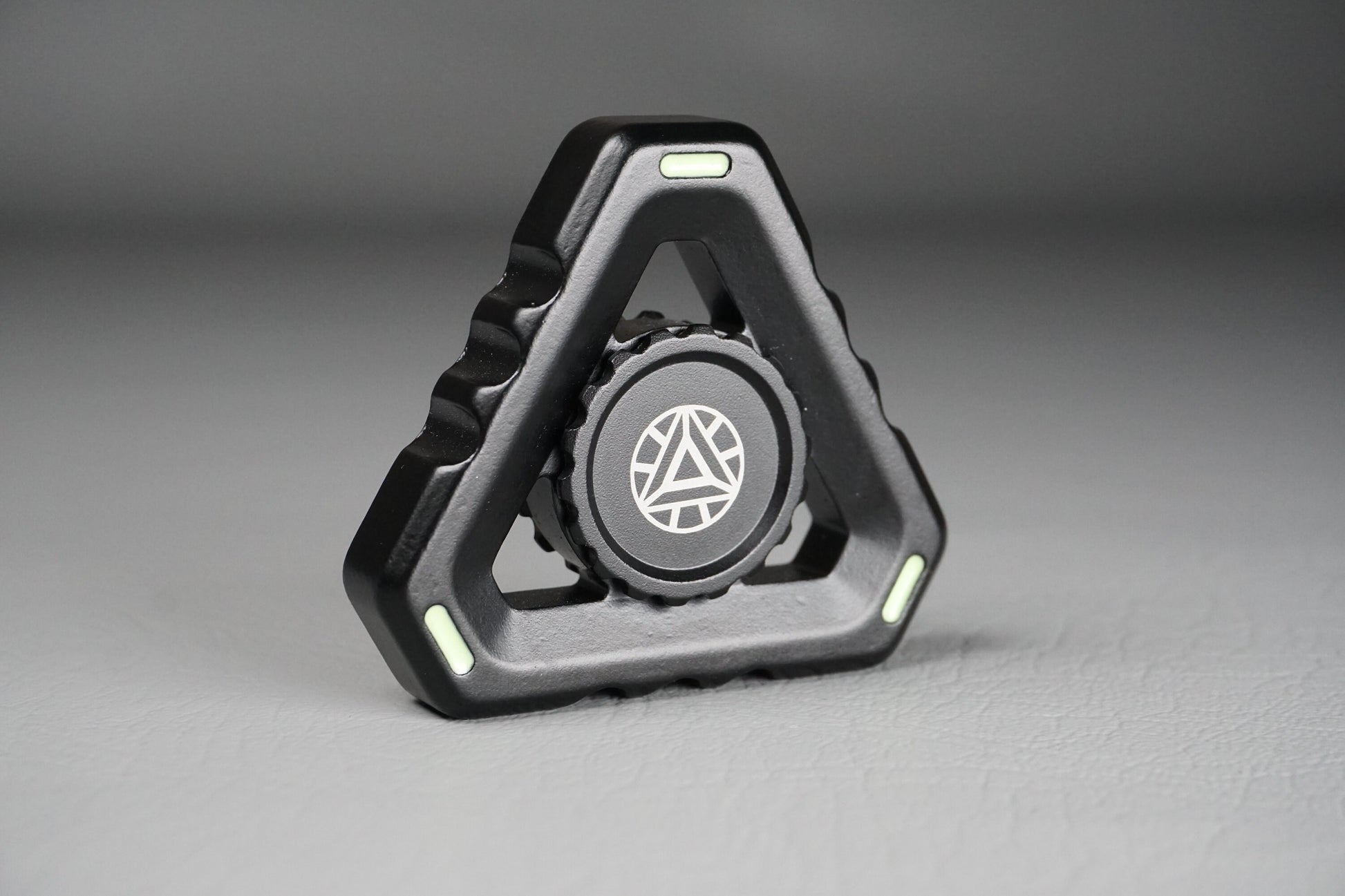 Trine Fidget spinner - triangle shape Heavy Duty Metal Spinner, black, blue, white, red