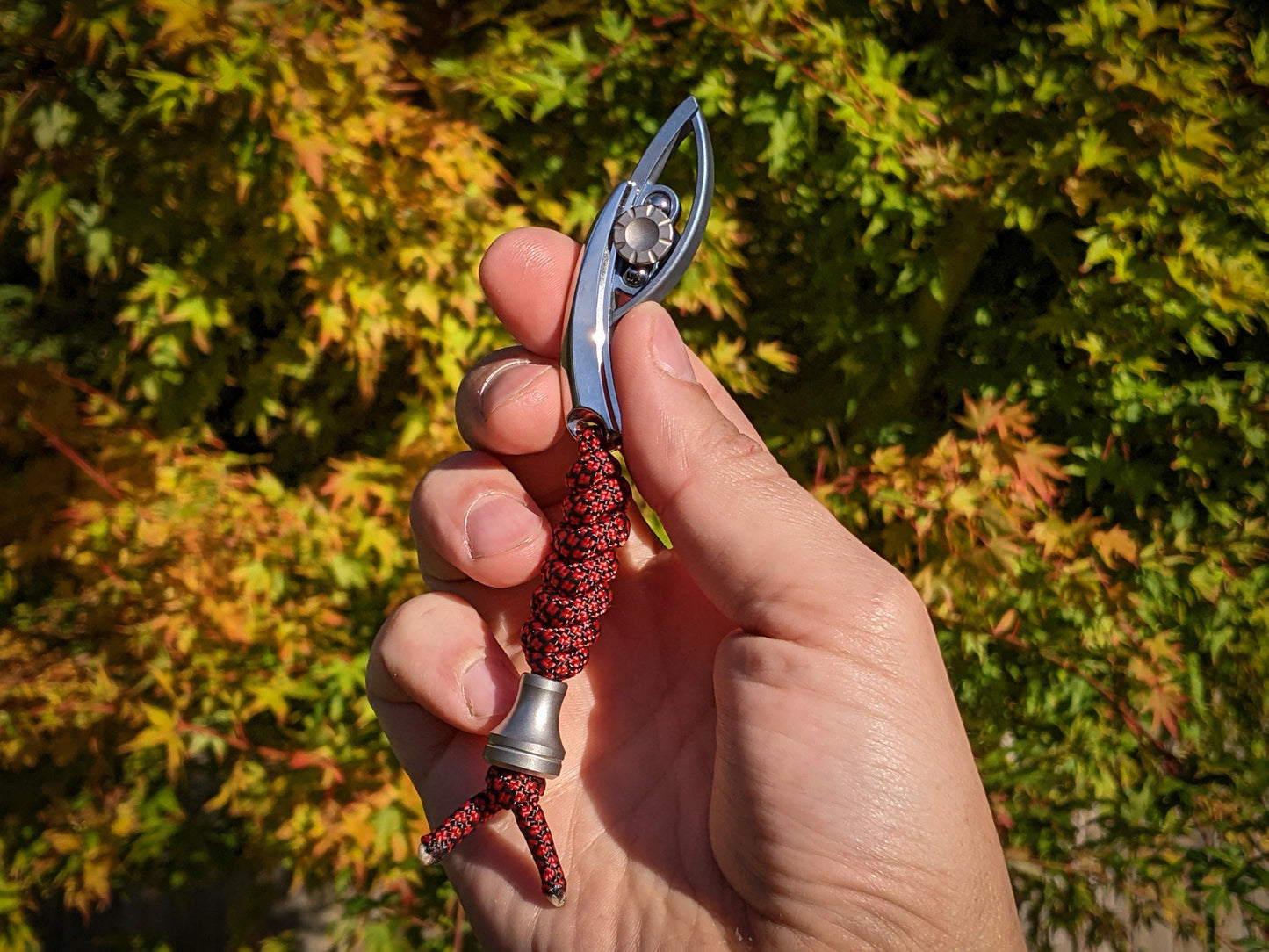 Lucky fish keychain, fidget slider and fidget spinner combo