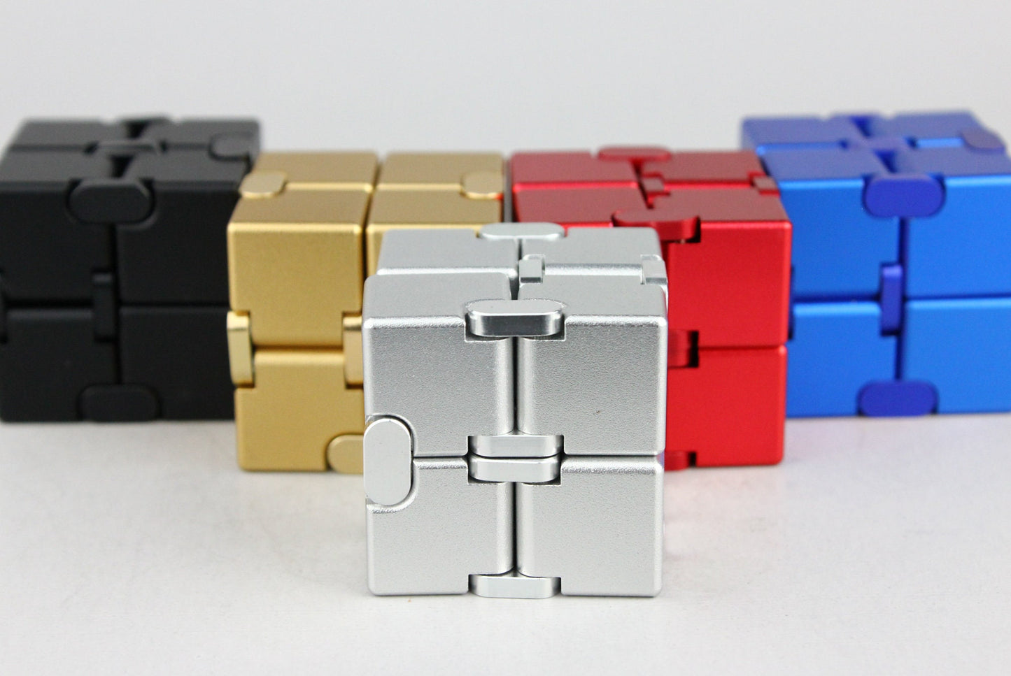 Infinity Cube - Aluminum Desk Toy