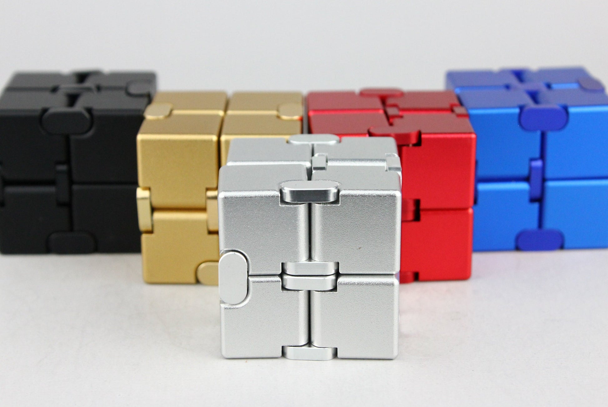 Infinity Cube - Aluminum Desk Toy