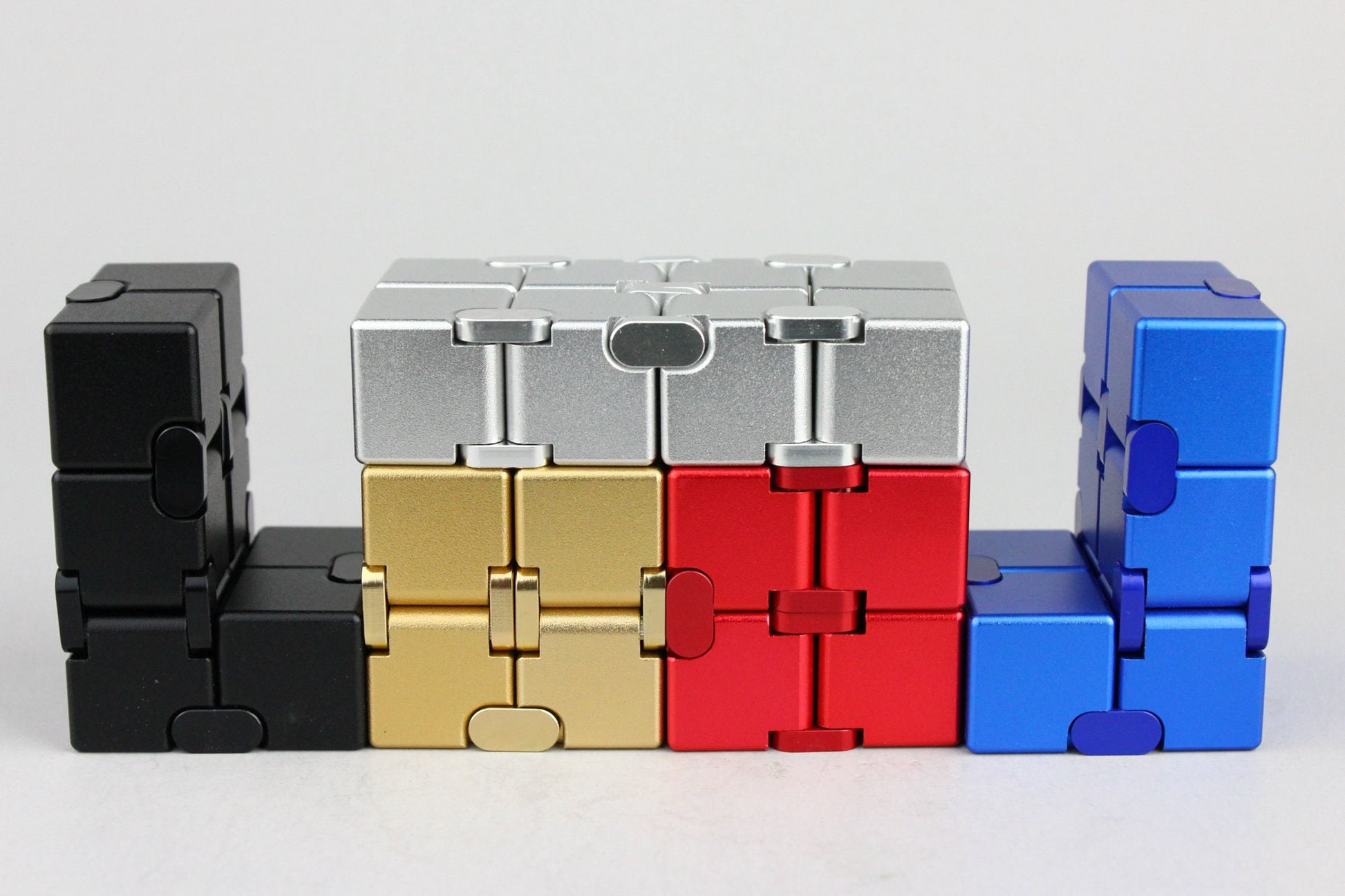 Infinity Cube - Aluminum Desk Toy