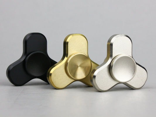 Bit 3 - mini fidget spinner - gold silver or black